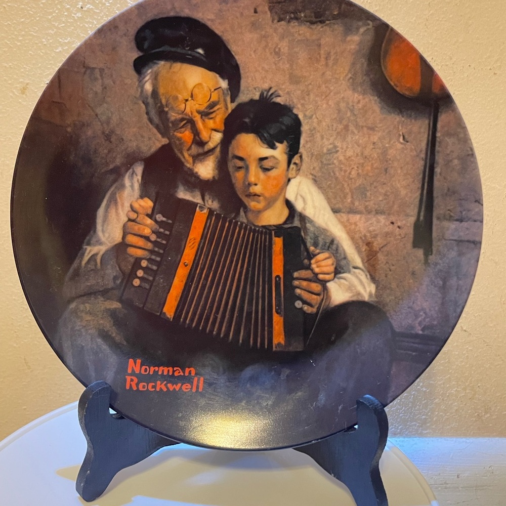 Knowles Limited Edition Rockwell Plate